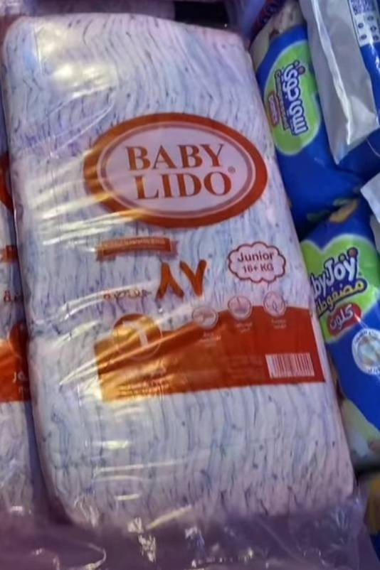 توفرت حفاضات أطفال تركيه Baby Lido
الارقام 👇👇
رقم ٣  كيس يحتوي على ١٢٩ حفاضه
رقم ٤ كيس يحتوي على ١١١ حفاضه
رقم ٦ كيس يحتوي على ٨٧ حفاضه

باله ٢ كيس  ٣٥ الف فقط
توصيل ٥ بغداد محافظات ٦

لاصق مرن مطاطي ضد التسرب
اعداد هوايه والأهم متسبب تحسس


**إذا كنت صاحب هذا الإعلان وتريد حذفه لأي سبب، رجاءا أرسل رسالة إلى الدعم الفني**