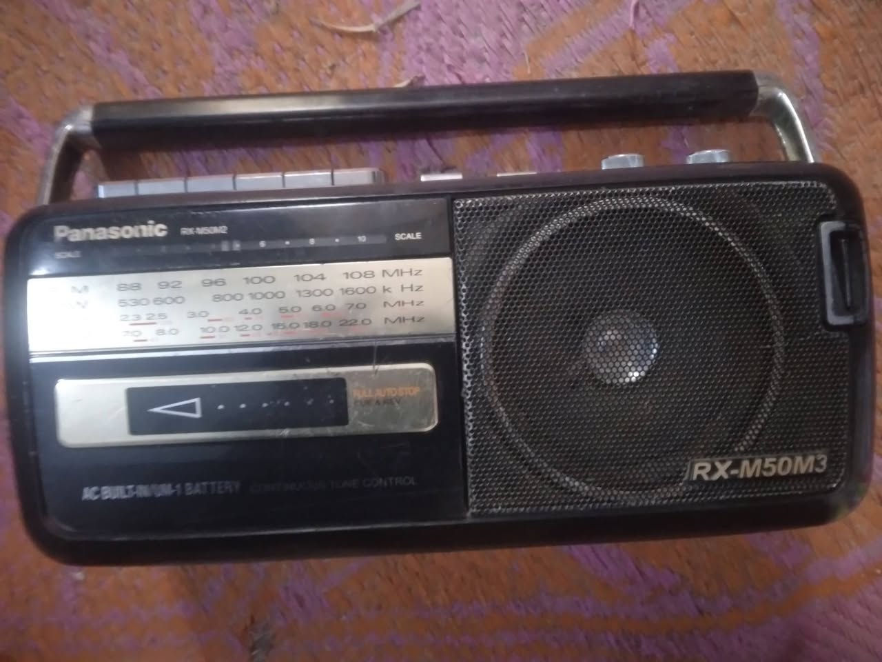 مسجل ناشونال شغال راديو مسجل اف ام ***********
