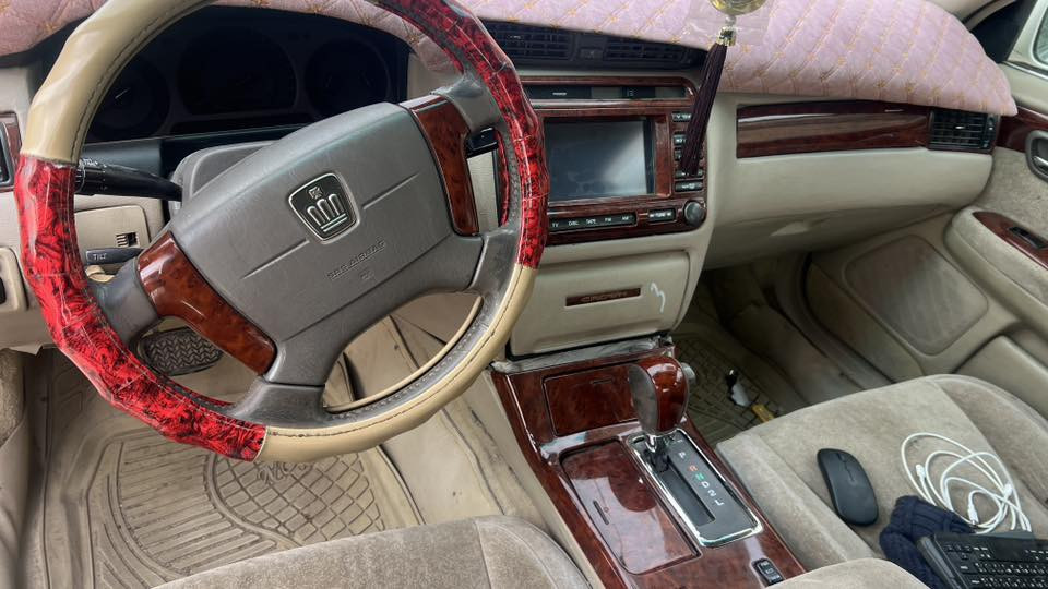 ملكه 2003 السياره. جديده و مابيها نقص محرك كبير مكينه كير كلشي بيها جديد دكمتين السياره كفاله مـטּ الكص و الاوصلايات رقمها نجف مميز صدامي السياره كمرك و كلشي مدفوع و كامله مكمله باقيه فقط على الكشف و تستلم ارقام انكليزي السياره نفس مموضوح عوزها اشياء بسيطه كفاله عامه مـטּ الكص و الاوصلايات للاستفسار رقم التلفون ***********
