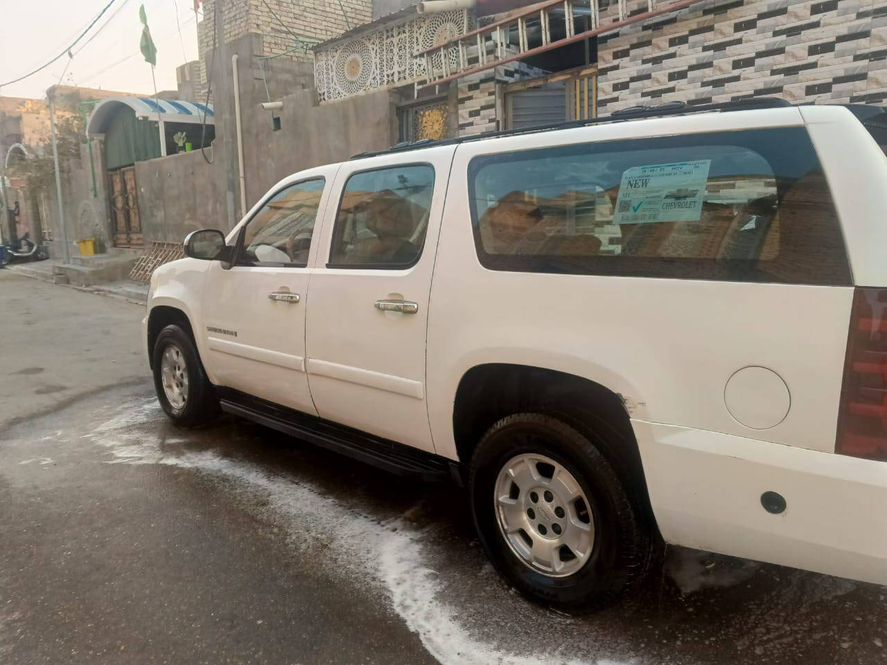 سلام عليكم شباب اني مكلف بل نشر. تاهو موديل 8 خليجي رقم بغداد. /مكان سياره بصره دور شرطه شارع 30 كفاله مكينه كير تخم تاير حداده سياره توه معمره صبغه جديده. كفاله من ضربه وتبديل منضومه تبريد جديده اني مكلف بل نشر هاذ رقم راعيهه وخابره وفتهم منه./سعر 140 ‏‪0770 710 6187‬‏
