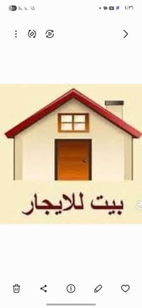 مشتمل للايجار ٥٠ متر يحتوي على غرفتين طابق الثاني وسطح والأرض مطبخ واس...