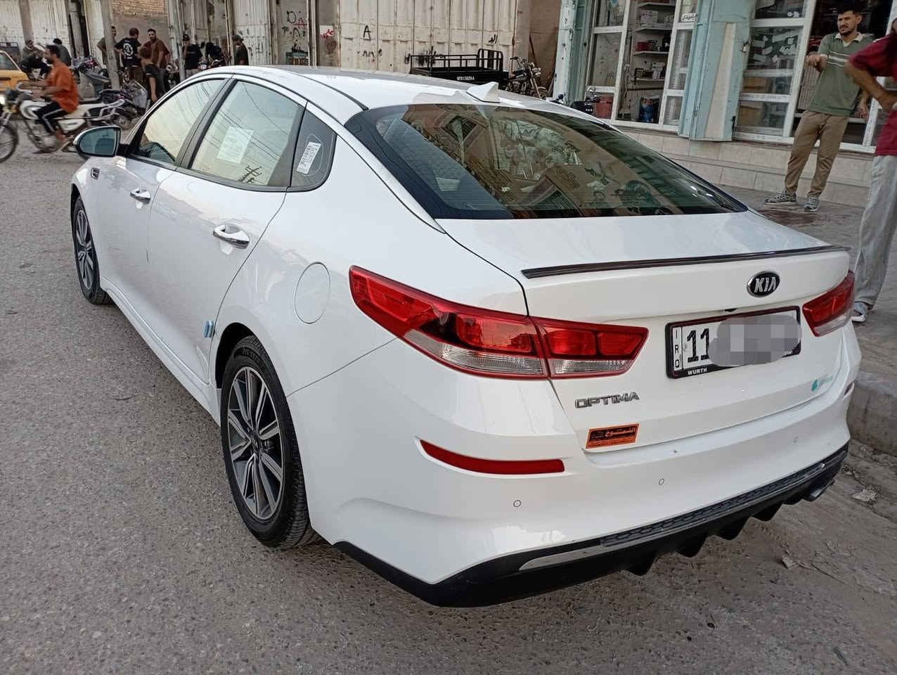 السلام عليكم
اوبتيما 19 أمريكي بغداد دولي بسمي السنوية لل31  جاهزة للاخير محرك 2400 ما مفتوح شرط شركة تبريد تدفئه تخم تاير حداديه خير من الله حادث تبديل جاملغ وبنيد رادار اربع جهات مانع انزلاق قيادة ذاتيه شاشه كبيره تحذير قيادة مثبت سرعة مكاني الديوانية السعر 128
*********** ديوانية, القادسية
