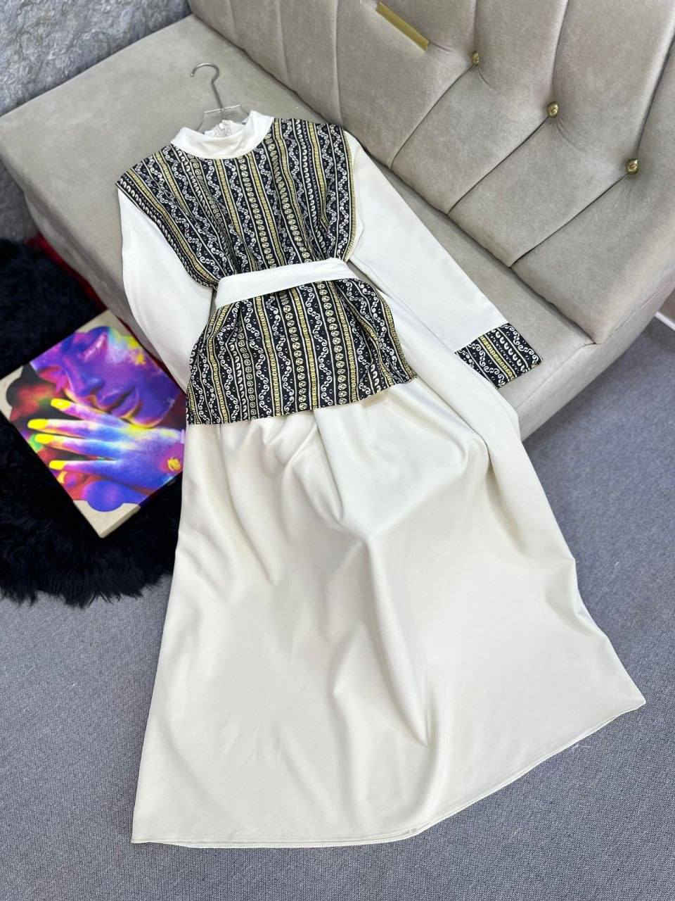 الكولكشن الصيفي  يبداً من هنا 📍

  فستان + كنزة  طول كامل  خامة دابل تركي دبل كلووش 

قياس:38-40-42-44 46 

كوالتي عالي الجودة للضمان الفحص بحضور المندوب 

توصيل جميع محافظات العراق 🇮🇶


**إذا كنت صاحب هذا الإعلان وتريد حذفه لأي سبب، رجاءا أرسل رسالة إلى الدعم الفني**