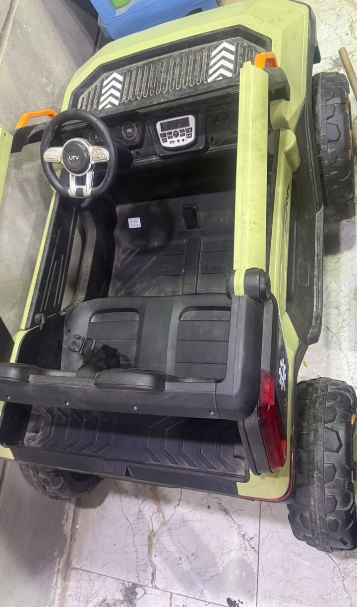 سياره طفل شحن للبيع
نظيفة مستعمله قليل
السعر 200 الف وبيها مجال
***********
عنوان بغداد سبع أبكار
