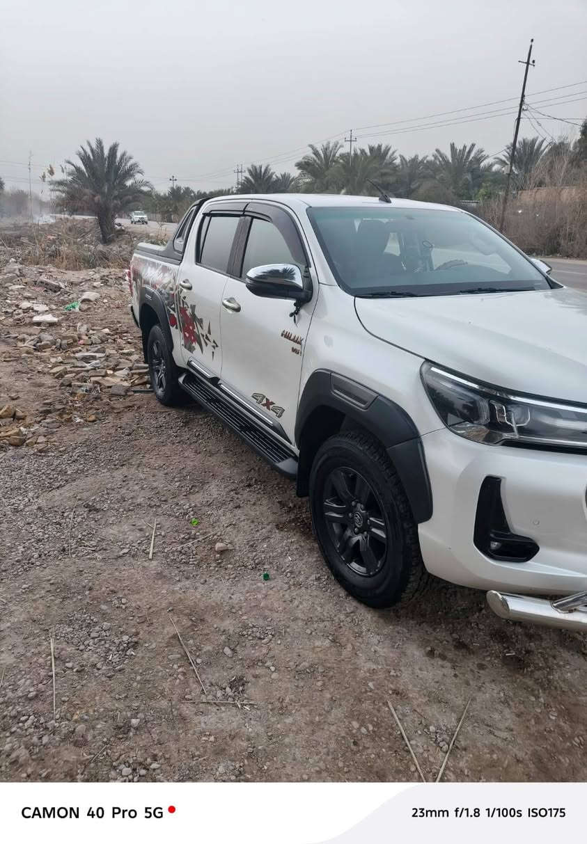 تيوتا هايلوكس 6سلندر رقم اربيل دولي  مديل 2022 كفاله عامة تي اردي سيد نهرو للا تصال ***********
