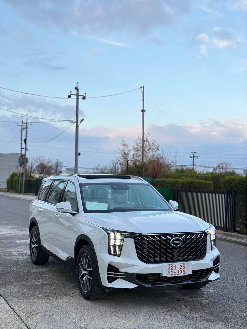 GAC 8 
موديل 2025 
‎🔥 سعري 255 وةرقةي 🔥 
فول فول موسافات 
 سيارةكةي صفر كم مةتر هيج نةرؤيشتي 
بانؤراماي 
شاشة گةورة 
بةسمة دوو دةرگا بةسمة 
دوو گوشين كارةبا 
ويل گةورة 
مكينة 20T  تؤربؤي 
سيارةكةي عايلى 7 نةفري 
زةماني 10 سال لةكةل 
ئؤتؤ هؤلد 
تةبريد مةركةزي  
بينج كاميرة 5 360 پلة 
گيج الكترؤني 
شغال 
زةماني فةرمي شريگة GAC لةكةل 
هةر جي موسافات دةوي لة سيارةكة داية 
هةوليرة 
رةقم تةلةفون *********** أربيل, العراق
