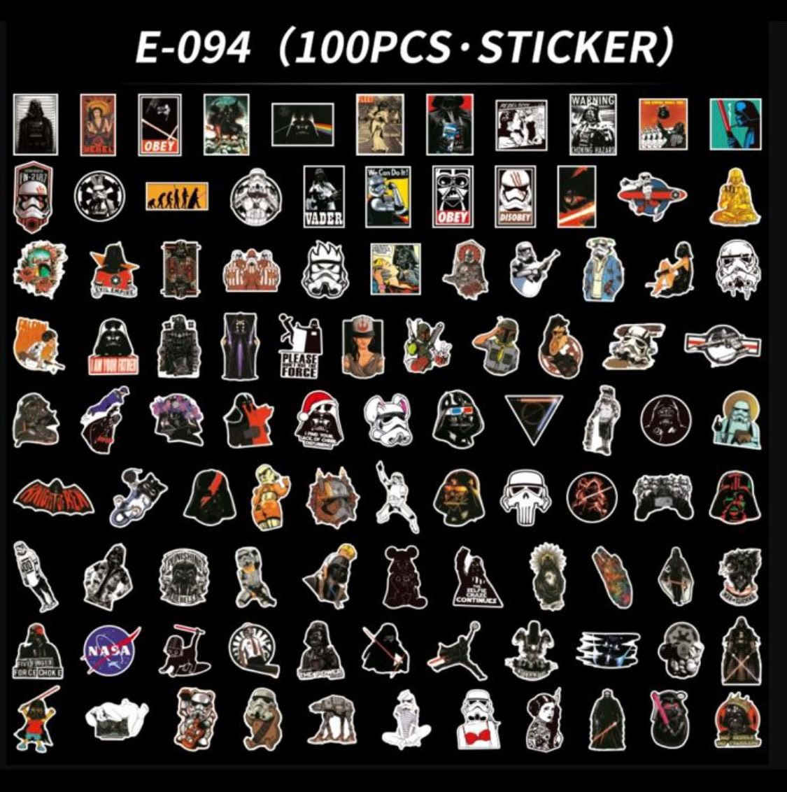 ‼️ جمله ‼️ جمله ‼️ جمله ‼️ متوفر جميع الاستيكرات ضد الماء ضد الخدش لصق قوي جداً البكج 50 قطعه مقطع سعر الدرزن (١٢ بكج ) 24000 دينار توصيل 5000
 .تواصل***********
