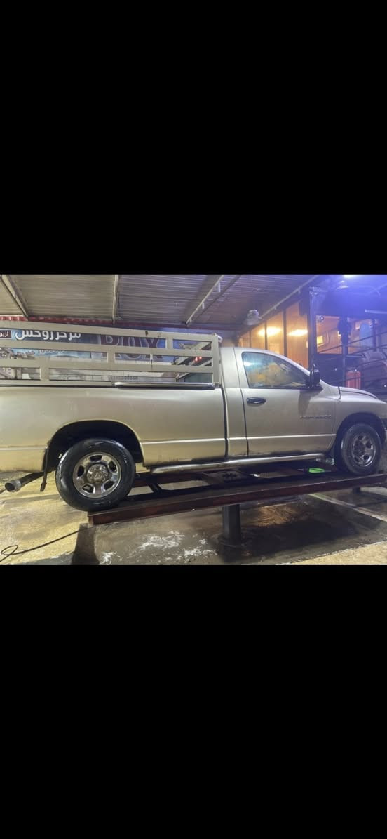 سياره دوج رام نوع المحرك 705حداديه محرك كير كله كفاله 2003رقم اربيل سعر 78ورقه وبيهه مجال (***********)
