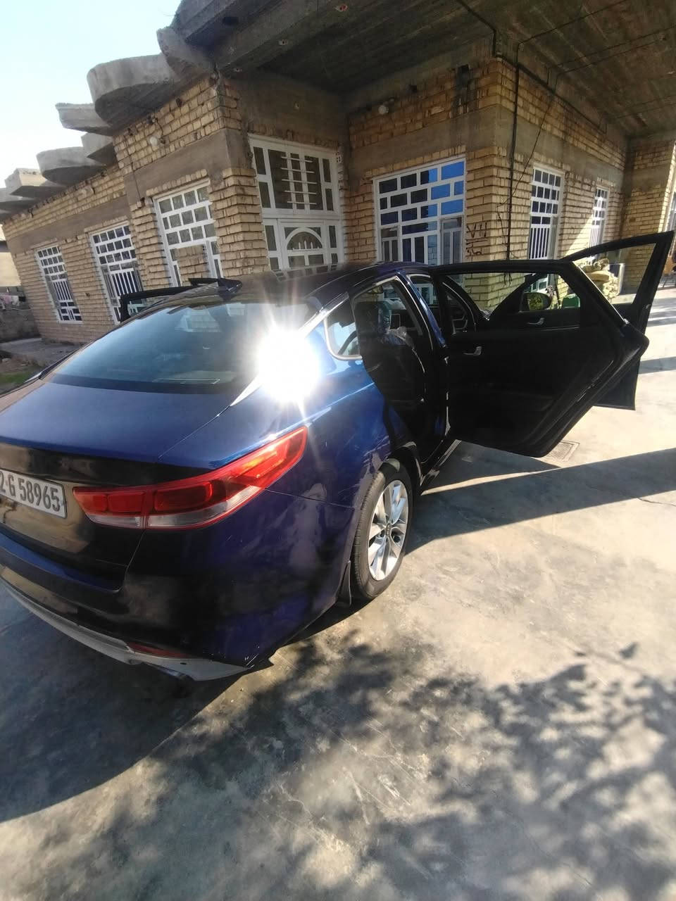 كيا اوبتما موديل ٢٠١٧ رقم اربيل باسمي حداديه تبريد كير مكينه كفاله تخم تاير صاره شهر من شاده محرك ٢٤٠٠ GDIمعلايه كازكيت يعني انسه شي دوانز حادثه من امريكه بابين جهة اليمين سرقه جايبهن نفس الون وشاديهن وبيه بالعراق بنيد وجاملق جة اليمين بدون داخل كلش بسيطه طخته سياره جهازه من كلشي خير من الله دينار متذب عليه سعر ١١٥ وبيه مجال كلش بسيط مكانه الفلوجه رقم *********** بي وتساب للاستفسار
