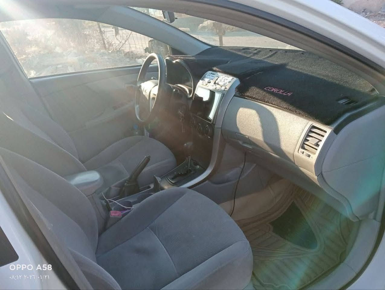 السلام عليكم سيارة كورلا موديل 2011
خليجي شركة عامة غير مطلوبة
حجم المحرك 1800
اللون ابيض
مشروع وطني 
بسمي تحويل ثاني يوم
مابيها اي حادث
بيها كامرة خلفية
شاشة
لايت زنون اصفر شمسي 
محرك وكير مكفول
الكشر 90%نضيف
تخم تغير جديد 
رقم مبايل ***********
السعر خاص
المكان بغداد زعفرانيه
