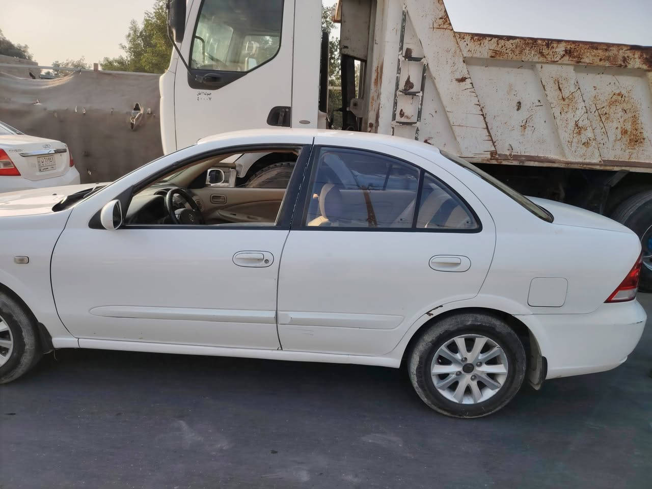 السلام عليكم نيسان سني للبيع موديل ٢٠٠٩ خليجي بيها تبديل قطعتين جابلغ الأمامي وقبق جنطه وصبغ شبر بلبنيد بغداد بسمي السنويه
والباقي مكفول 
 ***********
***********٣
