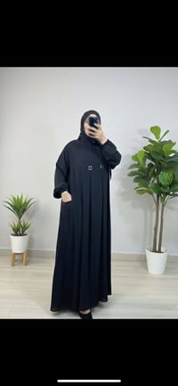 عباية إسلامية • شك الكوتيه • مقاس ٤٠-٤٨