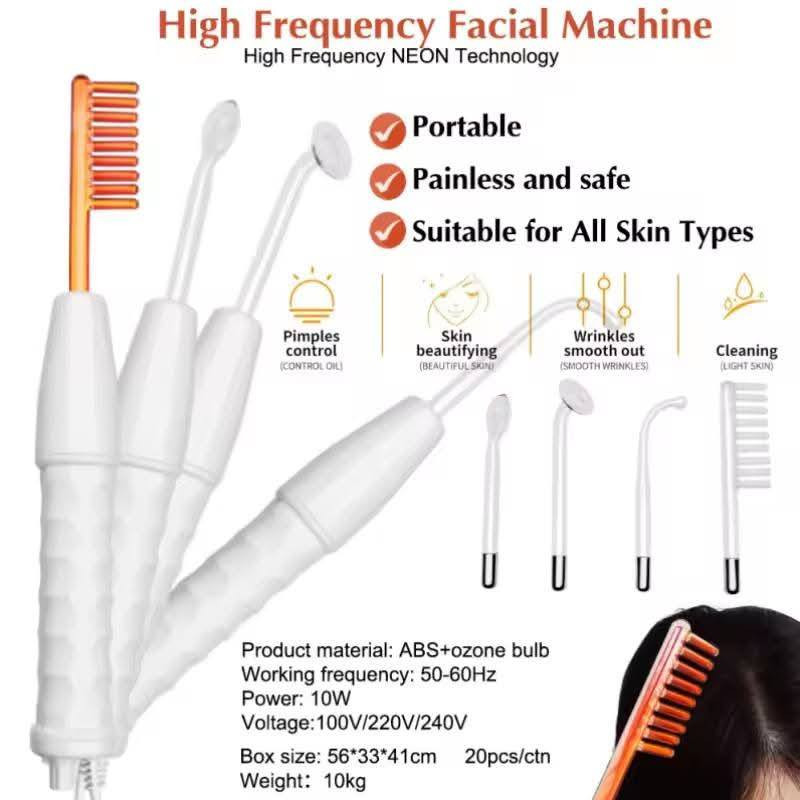 عصا علاج بشرة الوجه عالية التردد جهاز تجميل الوجهه المحمول للعناية بالجعد وشد الجلد وتقليل تجاعيد حب الشباب
الاستخدام: يستخدم لعلاج حب الشباب، تقليل الالتهابات، تحفيز إنتاج الكولاجين، وتقليل الخطوط الدقيقة 
ع اول تم 15


**إذا كنت صاحب هذا الإعلان وتريد حذفه لأي سبب، رجاءا أرسل رسالة إلى الدعم الفني**
