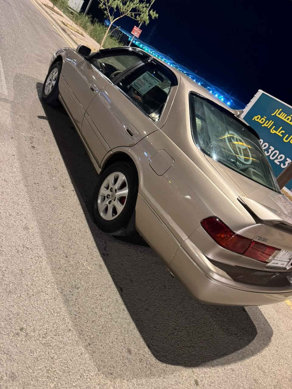 السلام عليكم
للبيع تويوتا كامري موديل 2000 رقم بغداد مشروع وطني 
كير ومحرك مكفولات 
محرك 4 سلندر ابو الكف 
تبريد شغال 
السعر ؛ 74 ورقه وبيه مجال 
العنوان : الأنبار - الصقلاوية 
رقم الهاتف : ***********
