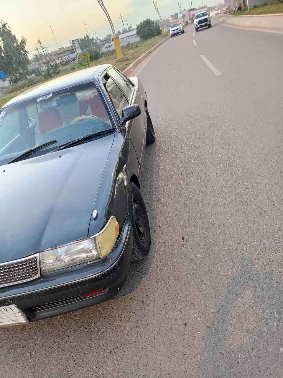 السلام عليكم تويوتا مارك موديل 1994 مكفوله من كصه ومن نقل جثه ومن مكينه جديد كير جديد رقم كربلاء الشراي يتصل ***********. المكان كربلاء طوريج
