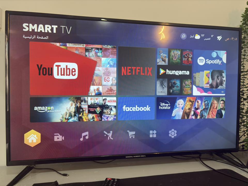 السلام عليكم 
شاشة جنرال 
حجم 43 
سمارت بيها إنترنت ويوتيوب 
السعر 160 الف 
المكان اربيل
***********
