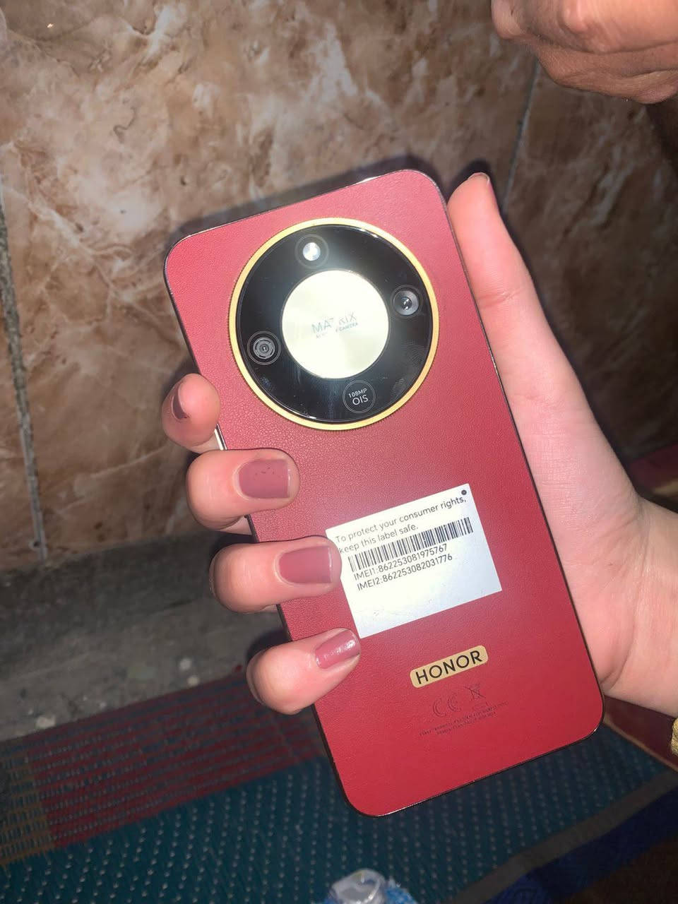 سلام عليكم للبيع
هونر x9d ذاكرة  256 بطارية8000 عملاقة جهاز جديد  نضافة 100%صالي سبوعين من اخذته بس احتاجيت فلوسه الله شاهد  بعدة بل ضمان مالته سنه حقيقي جهاز جدديد لو ما محتاج مابيعه ابيع سعرة 425وبي مجال بسيط  مكاني مدينه الصدر رقمي الاستفسار ***********
