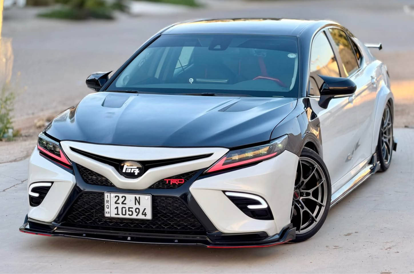 ***********
‏#ToYoTa_Camry_TRD_2023
السياره نمبر ون على مستوى العراق 🇮🇶 
كامري_2023_TRD🚀
موديل :🔥2023🔥
المحرك :V6 
العداد: 23الف ميل
الحالة : صندوك مبدل بلادي جاملغات بارد 
~~~~~~~~~~~~~~
‏‎#المواصفات : TRD 1/1
التزويد الي عليها🔥🔥
برمجه عليها من امريكا 
وايت بدي  
عليها جكات من Rs
شوته AEMبلادي عليها 
ستيبلايزر بلادي عليها 
داخل كاربون فايبر بلادي 
ستيرن كاربون فايبر  سبايدرمان
لايتات نايك 36لون لكزس بلادي عليها 
بكلايت لكزس عليها 
سستم داخلي كاربون فايبر اصلي 
جاملغات وبنيد كاربون فايبر اصلي الياف سعرهن 3000$ بامريكا جايات وياها
بكلايتات ولايتات 36 لون متغير من التلفون
ارضيات الشركة ارضيه صندوق شبكة صندوق
المواصفات
بصمه
شاشه جبيره
سماعات جي بي ال
كشنات مختم TRD جلد
كشن كهرباء 
  _رادار امامي_نقط عمياء_تحديد مسار_كشنات كهرباء )
السيارة متحتاج اي مصرف 
اسف على الاطالة
رقم اربيل 

مكان السيارة بغداد
الرقم *********** بغداد, العراق
