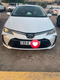 كورلا موديل 2022 خليجي ساز مكفوله كفاله من الصبغ والبارد ما عدا هاي ال...