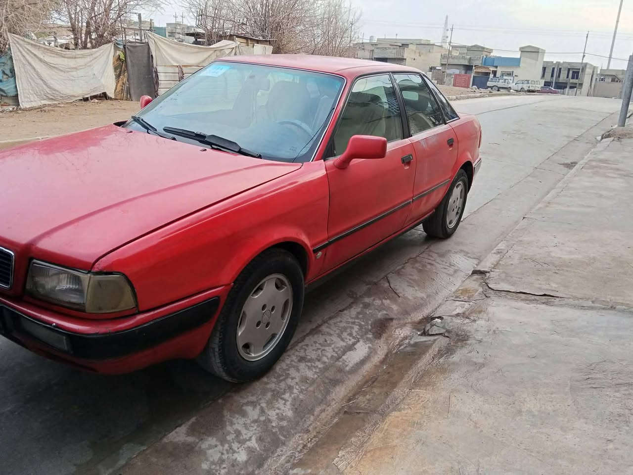 مكلف بل نشر اودي موديل 93 رقم نينوى ألماني سنويا جديده محرك وكير مابيهن شي كير عادي استفسار على رقم ***********
