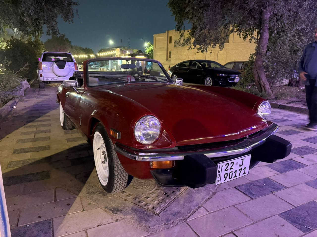 سياره كلاسك بريطانيه
اسمها ترويمف(سبيتفاير 

للبيع 

موديل ١٩٧٨ 

كشف 

كلش نضيفه مكينه وكير تخبل مكفولات بيها شلعه 

ومعدل تشك الكاع 

اربعه سلندر 

جاهزه من كلشي مابيها نقص برغي مصبوغه عام جماليه 

رقم اربيل نكليزي 

السعر 127 وبيهة مجال

موجوده بلغدير مقابل شقق زيونه

*********** سيف
