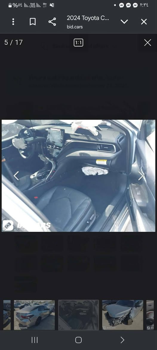 ‏2024  𝐓𝐎𝐘𝐎𝐓𝐀 𝐂𝐀𝐌𝐑𝐘-𝐗𝐒𝐄
Hybrid
تويوتا كامري (XSE) موديل : 2024
اللون : سمائي (مميز) تو كلر بلادي 

عداد المسافة :  21 

حجم المحرك : 2.5L ( 4.سلندر )
                                 
الضرر :  مرفق بالصور
المواصفات : 𝐗𝐒𝐄
فـول مـواصـفـات 
تو كلر 
ترحيب 
ابواب  
بصمة تشغيل)
شاشة  كبير
كاميرا خلفية 
ويل 19 الرياضي 
هاند بريك بصمة
اوتو هولد (𝐀𝐔𝐓𝐎 𝐇𝐎𝐋𝐃)
اوتو ستارت (𝐀𝐔𝐓𝐎 𝐒𝐓𝐀𝐑𝐓)
اوتو ستوب (𝐀𝐔𝐓𝐎 𝐒𝐓𝐎𝐏)
رادار امامي (تحديد مسار)
‏‎رادار جانبي (نقاط عمياء)
‏‎حساسات خلفي 
مانع انزلاق+𝐀𝐁𝐒
3انظمة  (𝐄𝐂𝐎) (𝐍𝐎𝐑𝐌𝐀𝐋)(𝐒𝐏𝐎𝐑𝐓)
نظام EV MODE
تحكيم استيرن+ شفتات استيرن
كشنات جلد ، كشنات كهربائي
كشنات الامامي هيتر 
لايتات (𝐋𝐄𝐃) عدسة زينون بيلادي
اناره داخليه led 
ترحيب بلادي بالدواسات 
شاحن وايرلس
مثبت سرعه تفاعلي قيادة اليه 
تحديد مسار 
مكان :  بيجي قرية المسحك
السعر : 190
وبيه مجال حك الجيه


**إذا كنت صاحب هذا الإعلان وتريد حذفه لأي سبب، رجاءا أرسل رسالة إلى الدعم الفني**