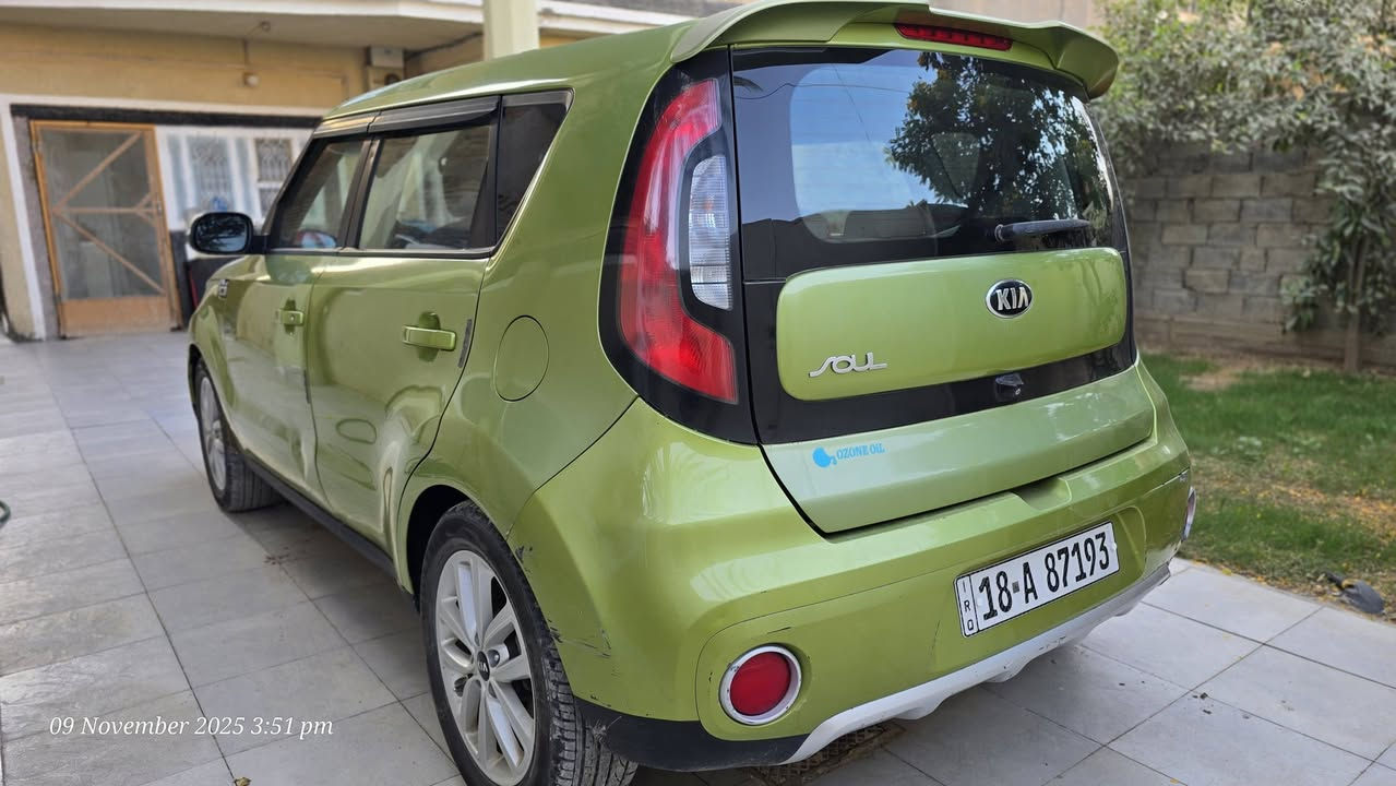 سلام عليكم
كيا صول موديل ٢٠١٧
وارد امريكي فئة LX 
دواخلها لونين قماش / ستيرن جلد خياط بتحكم جهتين مع شاشة حجم كبير بالاضافة الى سماعات ٨ مضخم انفنيتي مكفولة من الصبغ ليبل واحد مابيها تبديل ولا حادث وجميع الايرباكات سليمة بيها تعديل بارد بباب الصدر سيارة شغالة من كلشي ونظيفة جدا محركها ٢٠٠٠ GDI تبريد ثلج حدادية ممتازة رقم بابل مشروع وطني انكليزي موجودة في بابل للاتصال *********** علما صور التقرير الامريكي موجودة
سعر ١٣٠ ورقة او مراوس مع BYD
تحياتي
