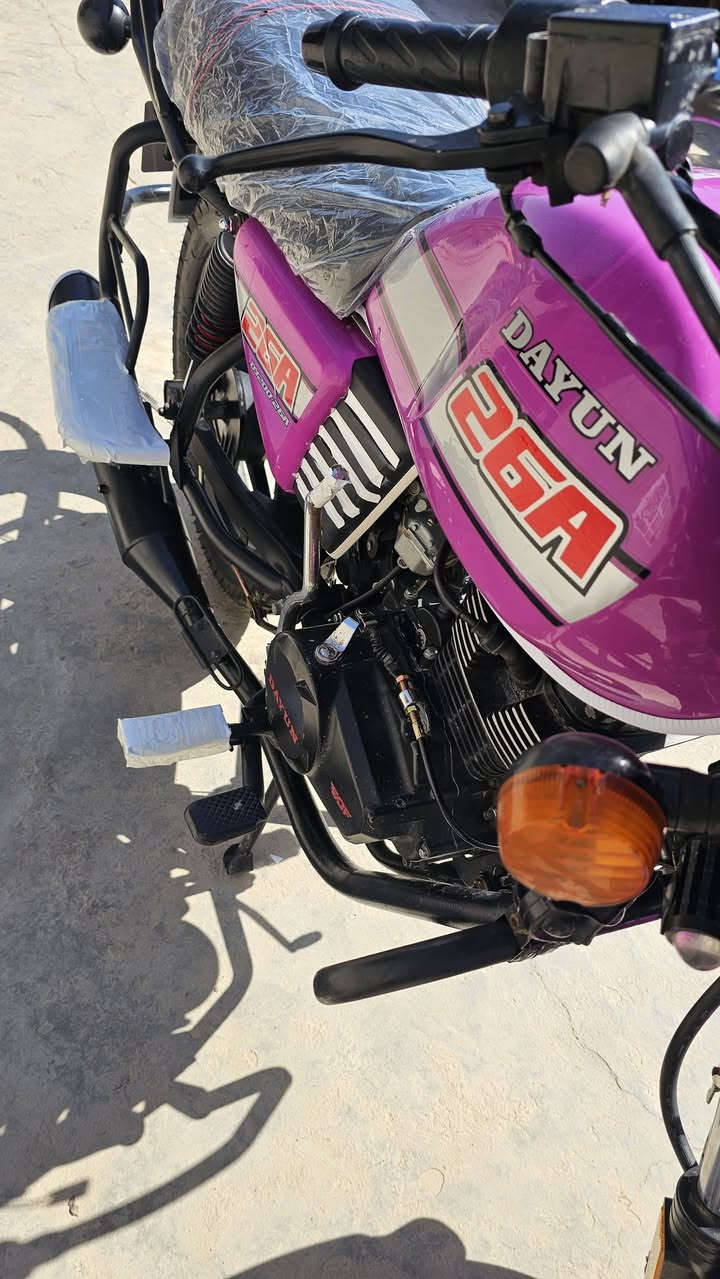 دايون للبيع
موديل 2023 لون بنفسجي 
اوراق اصولي 
دراجه مكفوله كفاله عامه من محرك واوراق 
مكاني الحله 
سعره١٨٠٠ وبيه مجال 
***********
