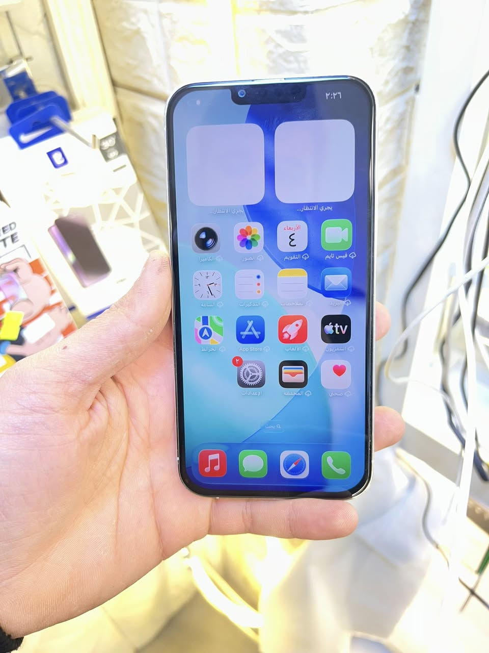 ❌مبدل شاشه اصلي ✅
13 برو ماكس 

ذاكره / 256

بطاريه 78🔋

نضافه 100‎%‎

سعر /460 علما النضيف سعره 750

***********
