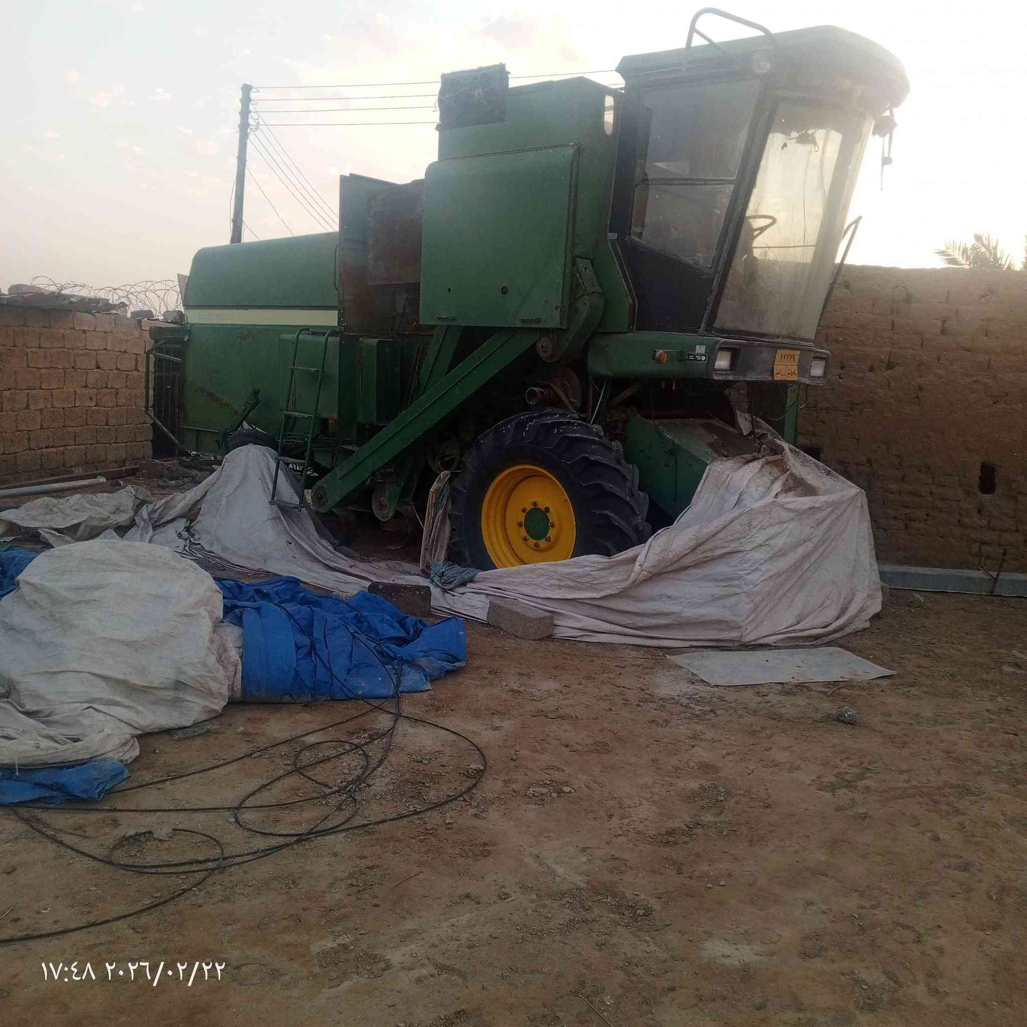 حاصده جوندير موديل 2014 البيع عنوان صلاح دين الشرقاط سعر 180 الاستفسار ***********
