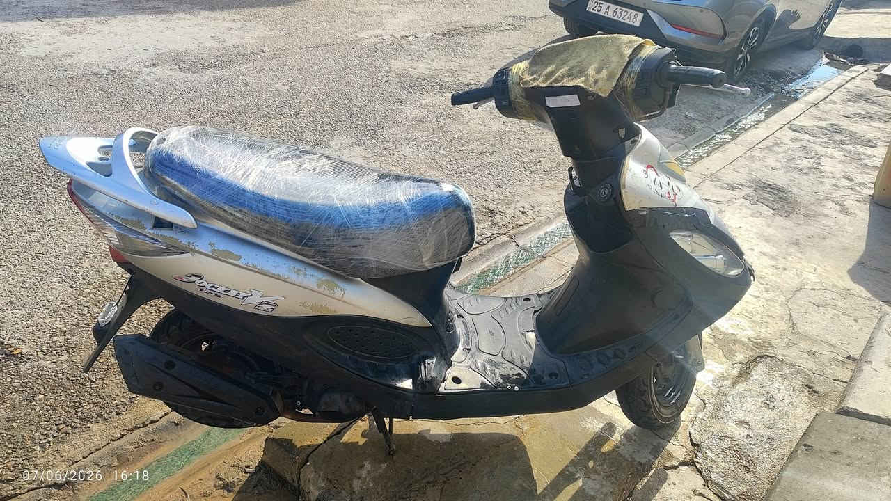 سلام عليكم 
دراجه ماكس كامكوv2يابني باب اول 
محرك ما مفتوح  لا صرف لا بخار 
دبلات خلفي امامي جديد
تايرات خلفي امامي جديد
كهربايات كلو شغال 
نكره سلف 
صندوق نضيف 
كل عيب مابي سعر 550وبيه مجال شراي تعال خاص


**إذا كنت صاحب هذا الإعلان وتريد حذفه لأي سبب، رجاءا أرسل رسالة إلى الدعم الفني**