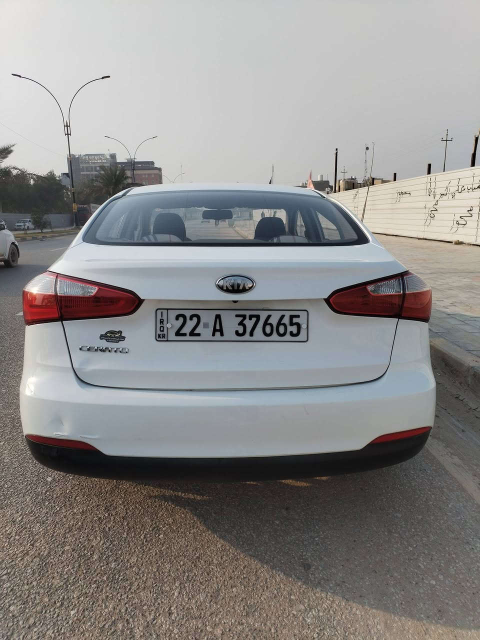 للبيع كيا سيراتو 2014 خليجي ماشيه 110 كم أربيل بسم شركة تريد وكاله تريد مداور السيارة كفاله عدا باب خلفي صبغ اثر شخط والباقي كفاله عامه السعر 129 للأتصال ***********
