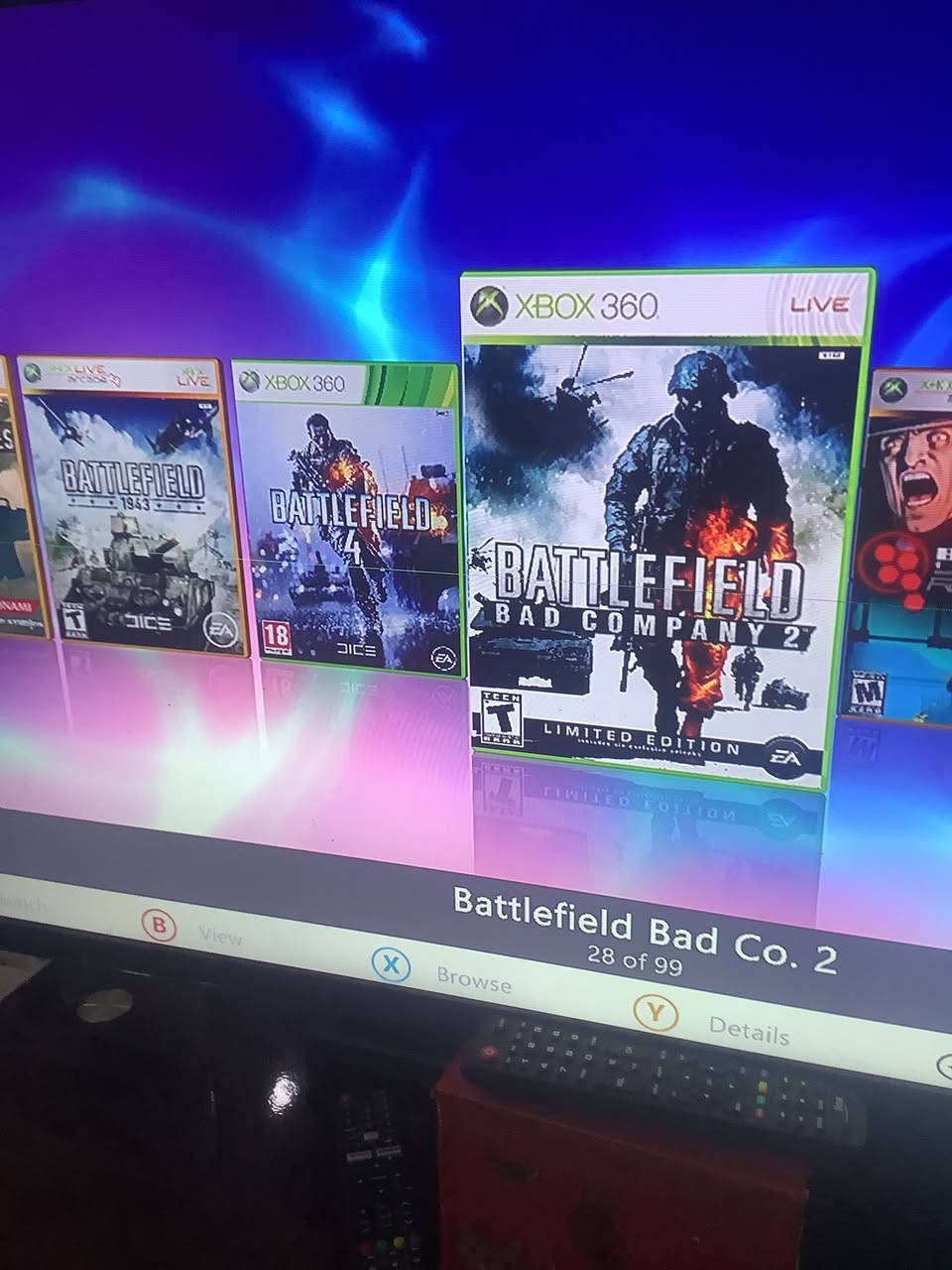 اكس بوكس 360 البيع  بيه 99 العبه السعر 100  وبي مجال  المكان ميسان


**إذا كنت صاحب هذا الإعلان وتريد حذفه لأي سبب، رجاءا أرسل رسالة إلى الدعم الفني**