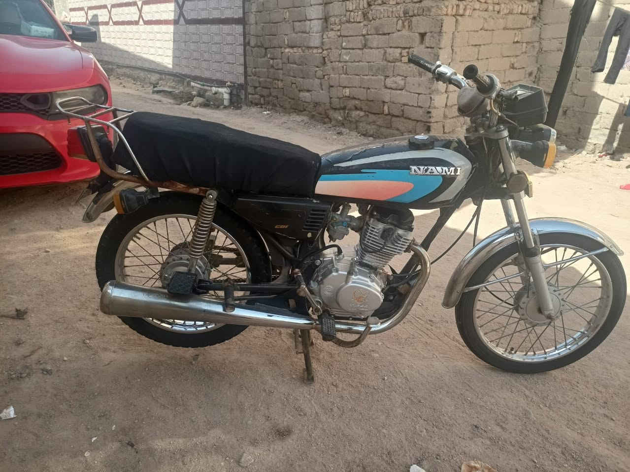 السلام عليكم دراجه ايراني تايكر مديل 2021اوراق اصولي كامله بيه ولفات سعره ٧٥٠بيه مجال مكانه قضاء الصادق الاتصال ***********
