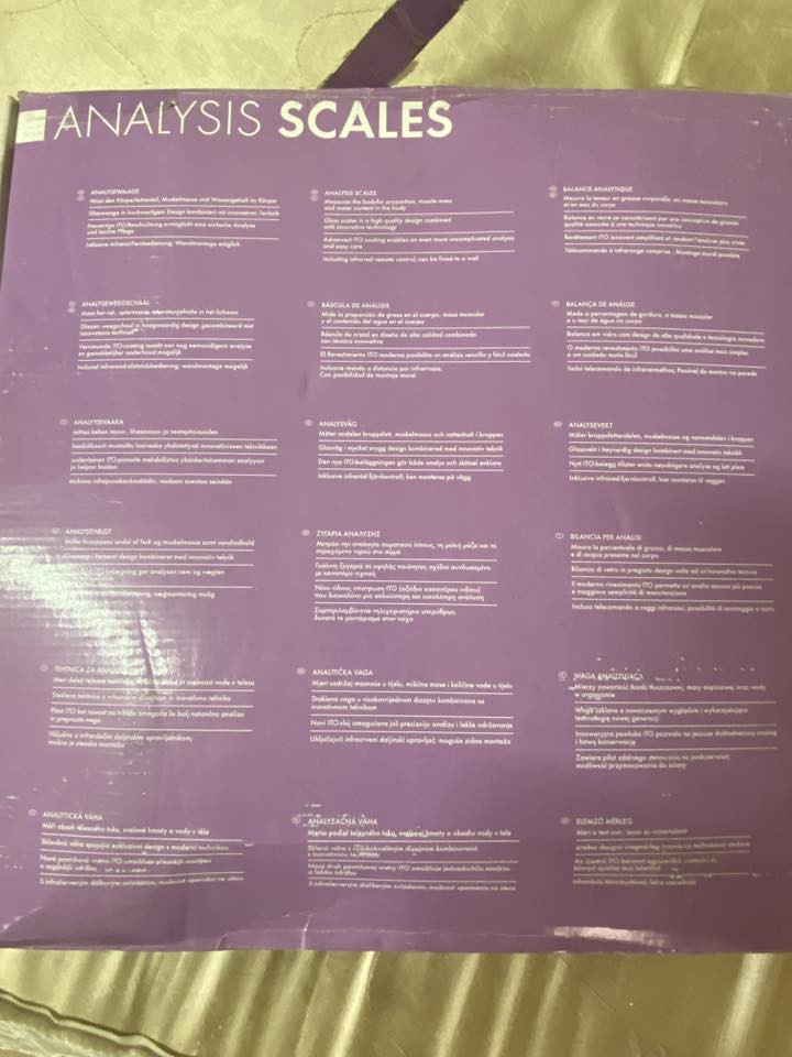 مرحبا
ميزان الماني اصلي  للبيع يوجد ٣ كراتين منه عدد ١٥ واحد 
وزن اعلى 
السعر للاستفسار واتساب *********** بغداد
