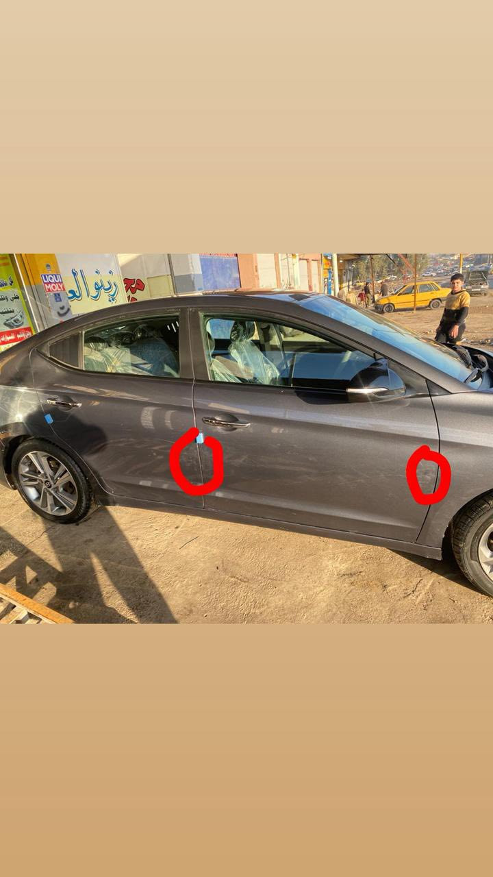 هونداي النترا HUNDAI ELANTRA 2017. 
بيع او معارض
فول بصمه + تنته 
السياره كفاله عامه من الصبغ  🔥
المواصفات:
🔥- لايتات زينون
🔥-ستيرن والكشنات امامي خلفي هيتر 
🔥-3 انضمه قياده (sport-normal-eco)
🔥-بلاجكتورات زينون
🔥-كروز تثبيت سرعه 
🔥-حساسات 
🔥-شاشه اندرويد 
🔥-تحكمات ستيرن 
🔥-ويل كب لمتد
🔥-طخم تايرات جديد 
🔥-مانع انزلاق 
🔥-منافذ شحن (usp-aux)
🔥-ممشى 180km
🔥-سنويه هزه جديده 2025 سياره مصفره من غرامات وباسمي 
ضرر السياره  مرفق بالصور بدون معجون او صبغ  بارد خفيف 
السعر : 140 $ بي مجال بسيط 
للتواصل :0750 3226148 واتساب 
اتصال ***********
