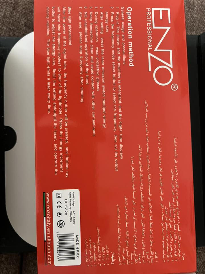 من رخصة صاحب الكروب المحترم  جهاز ازالة الوشم والتاتو للبيع جديد غير مستخدم السعر 40 الف


**إذا كنت صاحب هذا الإعلان وتريد حذفه لأي سبب، رجاءا أرسل رسالة إلى الدعم الفني**