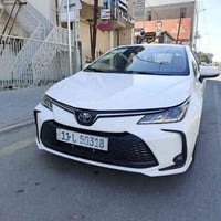 كورلا للبيع موديل 2023 خليجي هايبرد باب اول السياره مكفوله من الضربه و...