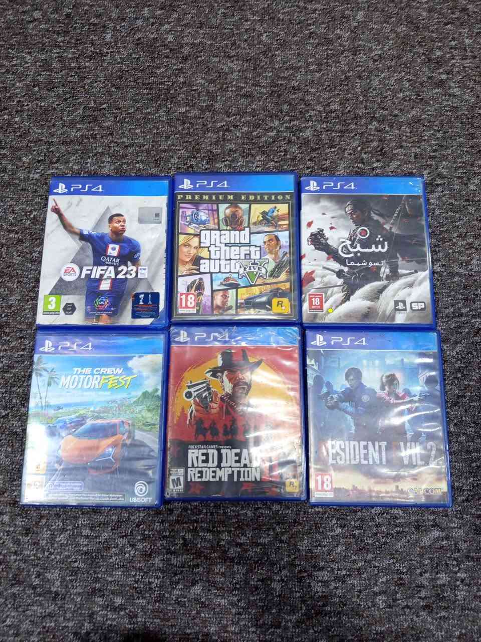 بلي فور سلم مستخدم اونلاين ويا 3 جويستك و 6 اقراص السعر 300 مكاني بغداد 0778 104 6679
