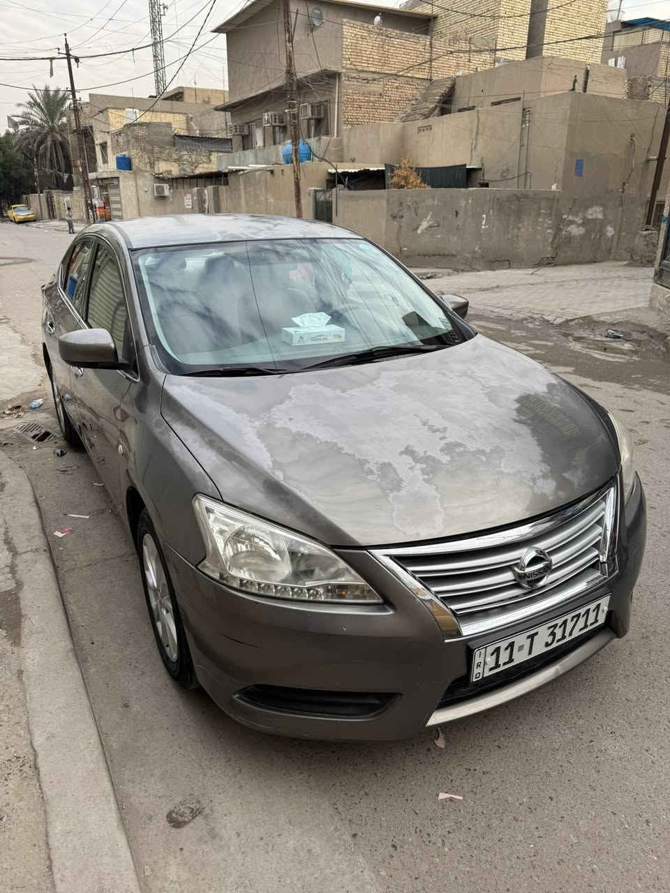 السلام عليكم 
سياره نيسان سنترا 2016 خليجي
مكفوله ما عدى الجراد الموجود بصور 
سياره نظيفه حلوه 
السعر /112$
للستفسار/***********
مكان /بغداد الجديده

