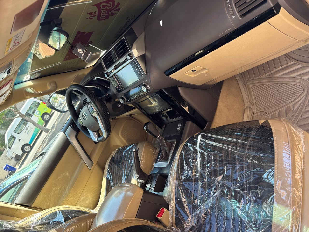 پرادو موديل ٢٠١٦ كلين بدون صبغ فول فول tsl سلايت حساس كاميره ٣ مقاعد محرك 4 شريكه جيهان محرك ما مفتوح كبس سياره على وضع شريكه تحويل شرط  رقم *********** دهوك, العراق
