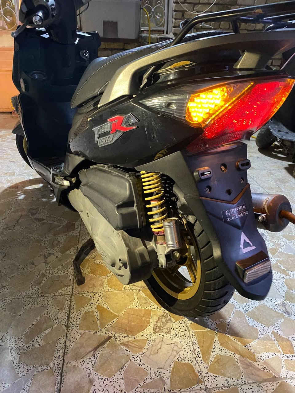 دراجه بيجو PGO ياباني سرعه 160 مزوده عينه ألكترونيه شغاله نگره سلف بس بيهه صوت بالكم شفت مكاني ميسان الشراي يتصل ‏‪***********‬‏
