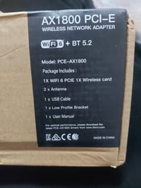 واي فاي 6 • بلوتوث 5.2 • جديد