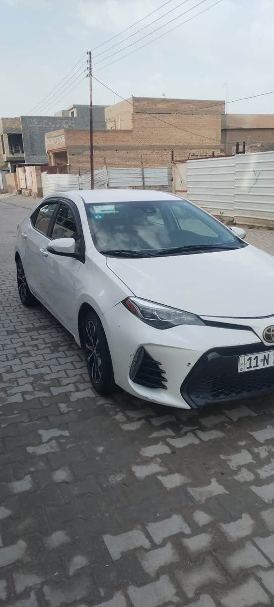 كورلا ٢٠١٨ امريكي se 
بجم قرش لون ابيض صدفي
مواصفات السيارة
شاشة كبيرة
شفتات استيرن
تحكم فول
نضام sport و ecko
 رادار وتحديد مسار
اشاير بالمري
عليها اداما كاملة سيارة بحالة جيدا جدا
مدوشم الكشنات بنواب و الارضيات والصندوق
بيها ملاحظات بسيطة شخوط الدعامية الامامية وحالوب جدا خفيف بالقمارة
السعر ١٣٣ وبيها مجال لطيبين
مكان السيارة بغداد الاعظمية
*********** بغداد, العراق
