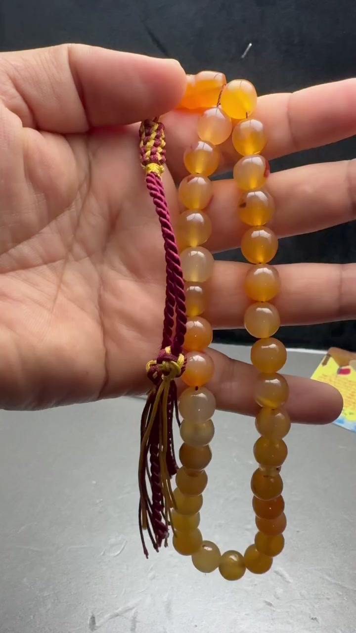 سبحه عقيق يماني حر كركوشه كويتيه ٣٣حبه تواصل ***********واتساب
