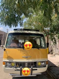 كوستر للبيع موديل ١٩٨٢ كير محرك اكسل كفالة ست تايرات جديد كشن كاعي كلة...