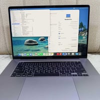 MacBook Pro 2019 Core i7 9750H Ram 16 GB SSD 512 GB Cycle Count 307 نظ...