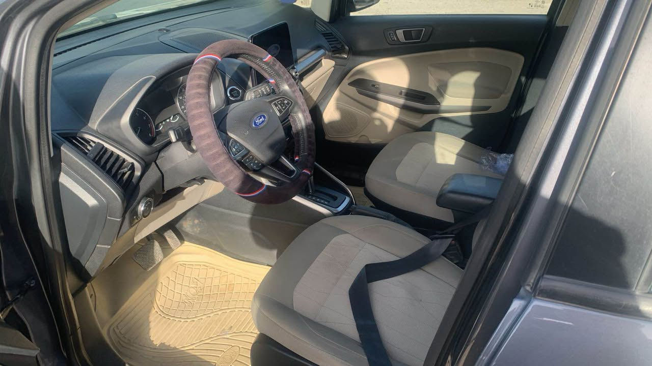 فورد ايكو سبورت موديل ٢٠   فوول مواصفات 
داخل بيجي بس بونيد بدون ايرباگ رقم سنوية جديد 
مكان سيارة كلار 
مراوس شمالي 
*********** كالار, السليمانية
