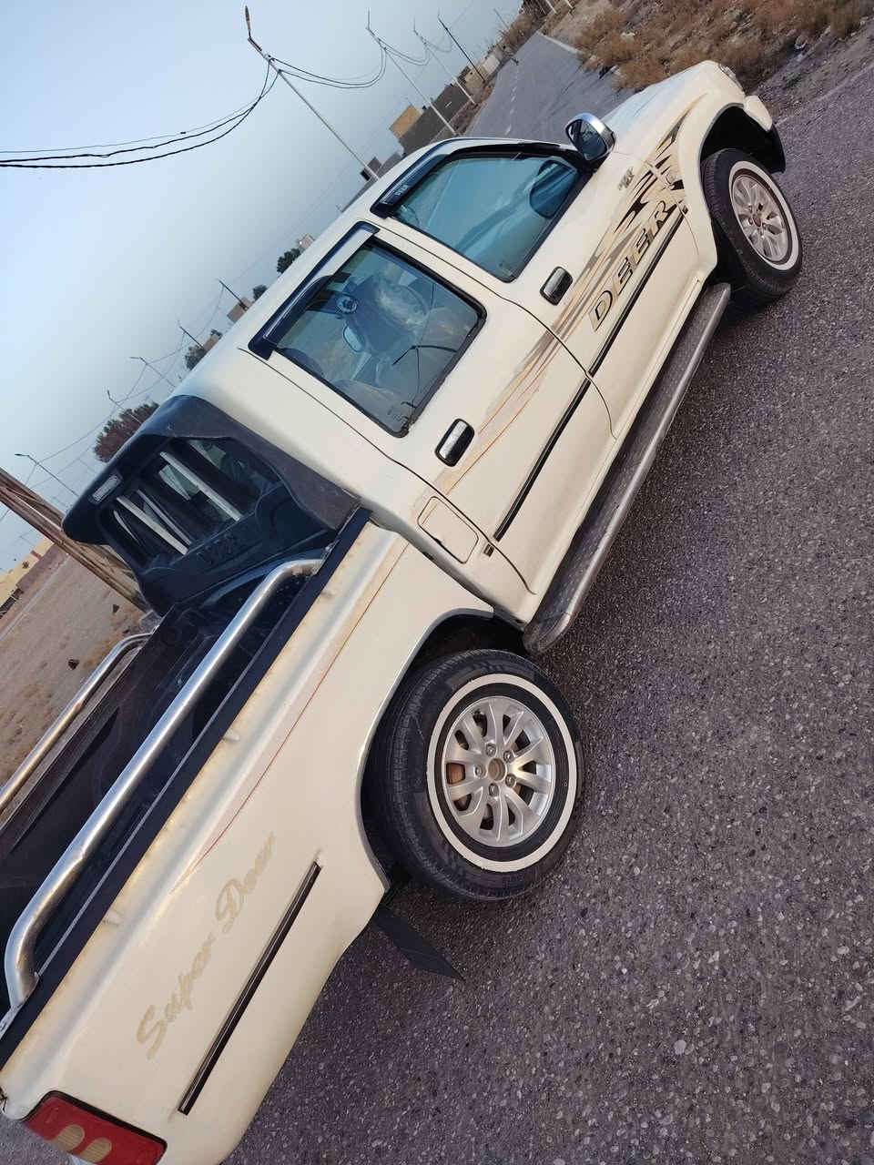 السلام عليكم
بيكم دير للبيع موديل 2011 مكفولة من التبديل سياره جاهزه من كلشي 

رقم بابل انكليزي سنويه جديده لل 29مشروع وطني

العنوان بغداد.. الدوره

كير محرك شاصي مكفول كهربائيات كلها شغاله

تدفئه تبريد ثلج ❄️ دواخله جديده

سنتر لوك شاشه جديده منظومه لايت زنون

تخم تايرات حداديه جديده 

السعر 60 بيها مجال بسيط

للاتصال ***********
