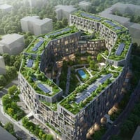 حي الحسين • بيت تجاري • اراضي دوانم